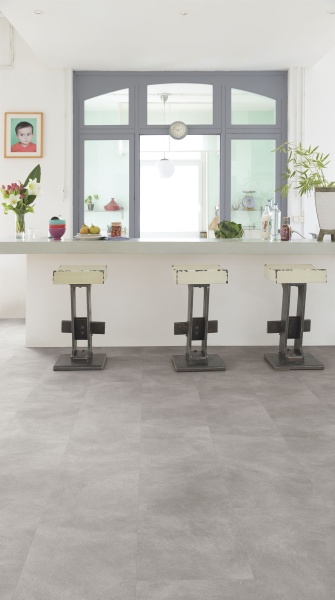товар ПВХ-плитка Clix Floor Tiles Бетон серый шлифованый (упак 2,08м2)
