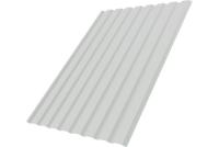 Профнастил С20А Дачный PE RAL 9003 сигнальный белый