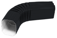 Колено прямоугольное Vortex RAL 7024 из каталога RAL 7024\t Колено прямоугольное Vortex RAL 7024