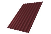 Профнастил С20R 0,7 PE RAL 3005 красное вино