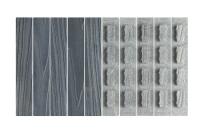 Комплект заглушек для доски ДПК Grand Line 3D Винтаж 150х25мм (упаковка 10шт) серый