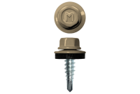 Саморез по металлу Daxmer 4,8х19 RAL 1014 (250) сверло №2