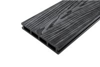 Террасная доска Grand Line 150х25мм 3D Винтаж Графит 4м