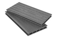 Террасная доска Grand Line 160мм вельвет и тиснение Графит 4м (БШТ) из каталога Террасная доска Grand Line 160 мм Террасная доска Grand Line 160мм вельвет и тиснение Графит 4м (БШТ)