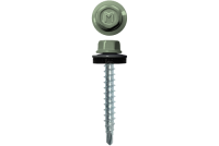 Саморез кровельный Daxmer 4,8х29 RAL 6019 (250) сверло №1