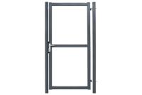 Калитка Colority Zinc Lock 2,0х1 RAL 7024 из каталога Калитка окрашенная без наполнения Калитка Colority Zinc Lock 2,0х1 RAL 7024
