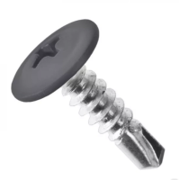 Саморез ПШС 4,2х19 RAL 7024 (1000)