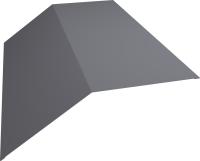 Планка конька плоского 145х145 Эталон Drap RAL 7004 сигнальный серый из каталога Планка конька плоского 145х145 Планка конька плоского 145х145 Эталон Drap RAL 7004 сигнальный серый