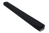 Труба прямоугольная Vortex 2м RAL 7024