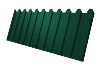 Профнастил С8A v01 фигурный 0,45 PE RAL 6005 зеленый мох из каталога Профнастил С8A фигурный Профнастил С8A v01 фигурный 0,45 PE RAL 6005 зеленый мох