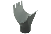 Воронка Optima Matt 125/90мм RAL 7024 из каталога RAL7024 Воронка Optima Matt 125/90мм RAL 7024