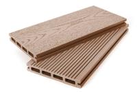 Террасная доска Grand Line 140мм вельвет и тиснение Какао 4м (БШТ)