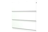 товар Софит металлический Классик Grand Line без перфорации 0,45 Drap TX с пленкой RAL 9003 сигнальный бел