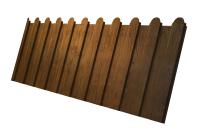 Профнастил С8А фигурный 0,45 Print Elite с пленкой Golden Wood из каталога Профнастил С8A фигурный Профнастил С8А фигурный 0,45 Print Elite с пленкой Golden Wood