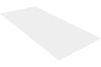 Плоский лист 0,45 Drap с пленкой RAL 9003 сигнальный белый