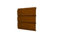 товар Софит металлический без перфорации 0,45 Print Elite с пленкой Golden Wood TwinColor