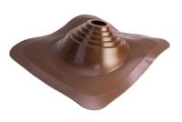 Проходной элемент MF CN угловой №110 коричневый (75-200 мм) +240 силиконовый (окрашенный фланец)