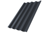 Профнастил HC44R 0,7 PE RAL 7024 мокрый асфальт