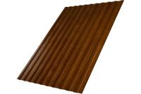 Профнастил С8A v01 0,45 Print-Double Premium Golden Wood Intense F