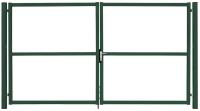 Ворота Colority Zinc Lock 2,0х3,5 RAL 6005 из каталога Ворота распашные Ворота Colority Zinc Lock 2,0х3,5 RAL 6005