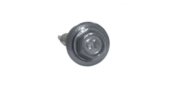 Саморез по металлу Daxmer 5,5х25 RAL 9006 (250) сверло №3