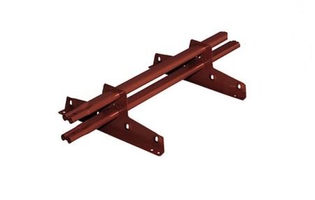 Снегозадержатель Стандарт Т4 d 40х20 RAL RR32 (1м)