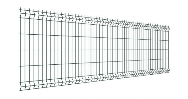 Панель Medium 1,03х2,5 RAL 6005 GL из каталога Панели ограждений 3D Панель Medium 1,03х2,5 RAL 6005 GL