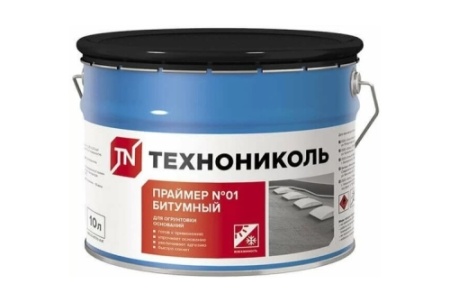 Праймер битумный ТЕХНОНИКОЛЬ №01, ведро 10 л