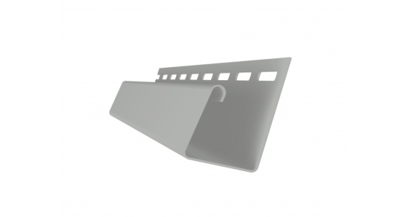 Профиль универсальный J 7/8'' Grand Line Decor Classic серый (3,0м) из каталога Декоративная система GL Я-Фасад Профиль универсальный J 7/8'' Grand Line Decor Classic серый (3,0м)