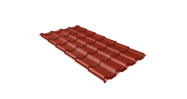 Волновой профиль камея Эталон PE RAL 3009 оксидно-красный из каталога Kamea Волновой профиль камея Эталон PE RAL 3009 оксидно-красный