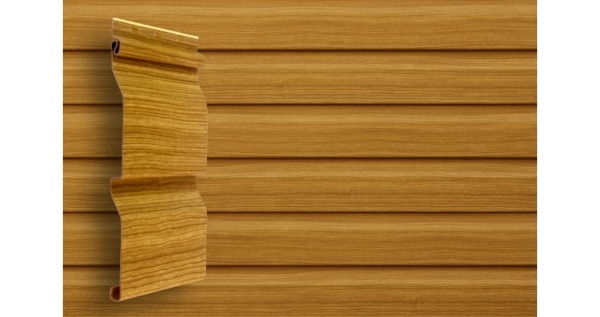 Сайдинг трехслойный виниловый Grand Line Tundra 3,6 клен