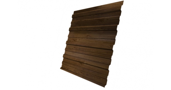 Профнастил С10A Эталон Print Twincolor Antique Wood