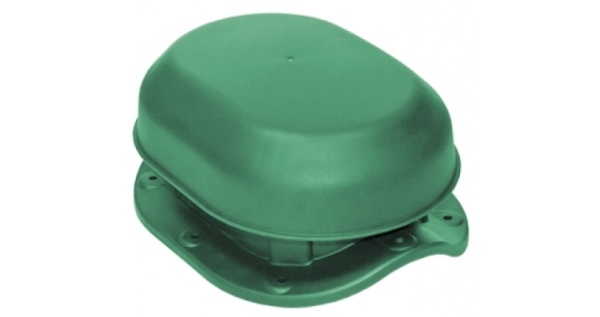 Аэратор скатный Krovent Aero-Vent Wave зеленый из каталога Аэраторы Аэратор скатный Krovent Aero-Vent Wave зеленый