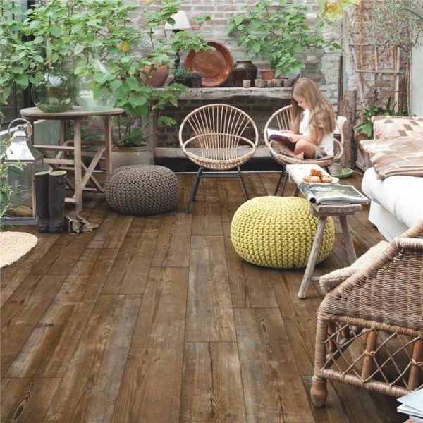 товар Винил Quick Step Alpha Vinyl Medium Planks Коричневая сосна (упак 1,873 м2)