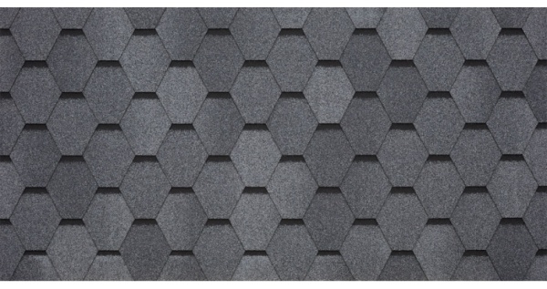 Битумная черепица TEGOLA GARDA granito 469 (серый) фото Битумная черепица TEGOLA GARDA granito 469 (серый) фото