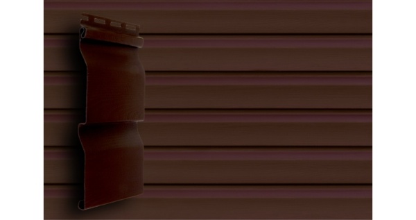 Сайдинг Корабельная доска Grand Line Acryl темный дуб (3,0м)