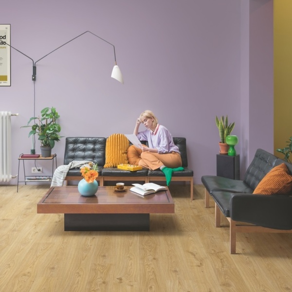 ПВХ-ПЛИТКА Quick Step BLOS Дуб коттедж натуральный (упак 1,873) из каталога ПВХ-ПЛИТКА Quick Step BLOS товар ПВХ-ПЛИТКА Quick Step BLOS Дуб коттедж натуральный (упак 1,873)