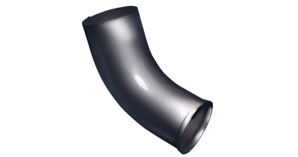 Колено стока Grand Line 90 мм RAL 7024 мокрый асфальт из каталога RAL7024 Колено стока Grand Line 90 мм RAL 7024 мокрый асфальт