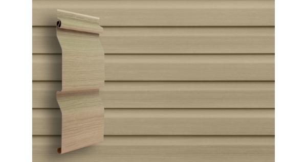 Сайдинг трехслойный виниловый Grand Line Tundra 3,6 граб