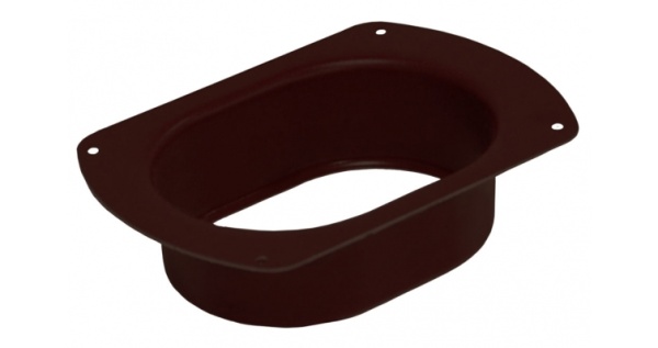 Воронка врезная Vortex Matt 127мм RAL 8017 из каталога Matt RAL 8017 Воронка врезная Vortex Matt 127мм RAL 8017