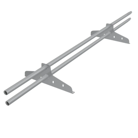Снегозадержатель Стандарт Т4 d 25 RAL 7004 (3м)