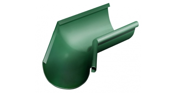 Угол желоба внутренний Grand Line 135 гр 125 мм RAL 6005 зеленый мох из каталога RAL6005 Угол желоба внутренний Grand Line 135 гр 125 мм RAL 6005 зеленый мох