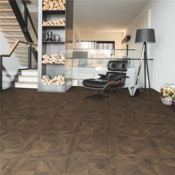 Ламинат Quick Step  Impressive patterns Ultra Дуб кофейный брашированный (упак 1,426 м2) из каталога Ламинат Quick Step Impressive patterns Ultra товар Ламинат Quick Step  Impressive patterns Ultra Дуб кофейный брашированный (упак 1,426 м2)