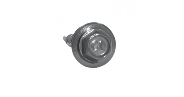 Саморез по металлу Daxmer 5,5х25 RAL 7004 (250) сверло №3