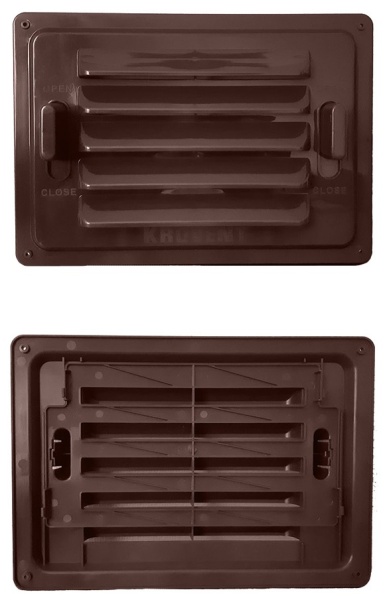 Вентиляционная решетка Krovent (RAL 8017)