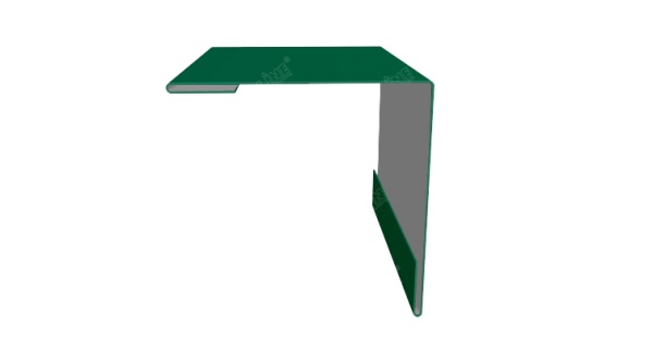 Угол внешний 50х50 0,45 PE с пленкой RAL 6005 зеленый мох из каталога Угол внешний 50х50 мм 0 Угол внешний 50х50 0,45 PE с пленкой RAL 6005 зеленый мох