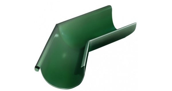 Угол желоба внешний Grand Line 135 гр 125 мм RAL 6005 зеленый мох из каталога RAL6005 Угол желоба внешний Grand Line 135 гр 125 мм RAL 6005 зеленый мох