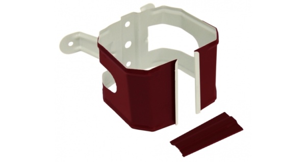 Кронштейн трубы на дерево прямоугольный Vortex RAL 3005 из каталога RAL 3005\t Кронштейн трубы на дерево прямоугольный Vortex RAL 3005