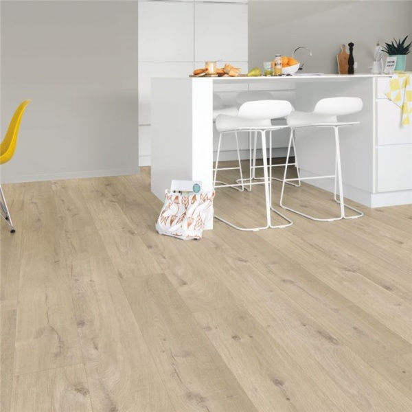 товар Винил Quick Step Pulse Click Дуб хлопковый бежевый (упак 2,22 м2)