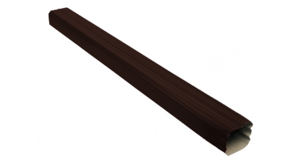 Труба прямоугольная Vortex 3м RAL 8017 из каталога RAL 8017 Труба прямоугольная Vortex 3м RAL 8017